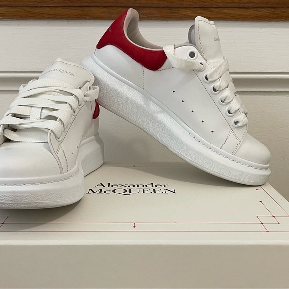 🔥Alexander McQueen oversized Leather Sneakers💃🏼 - Picture 12 of 12